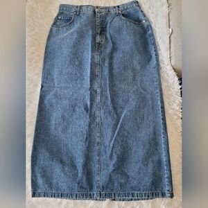 French Dressing Jeans Denim Skirt size 16W